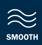 smooth icon blue